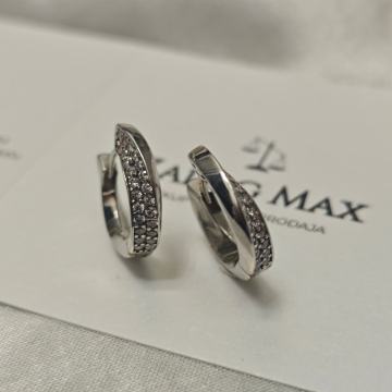 SREBRNE NAUŠNICE.925 / R1, RATE!