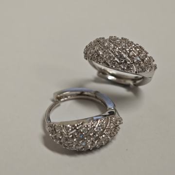 SREBRNE NAUŠNICE.925 / R1, RATE!