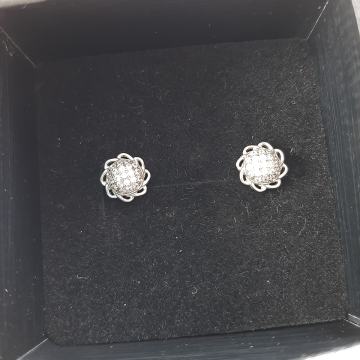 Srebrne nausnice ARGENTUM