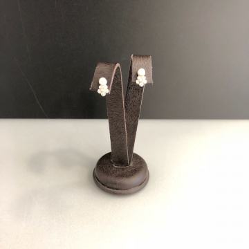 SREBRNE NAUŠNICE SA BISEROM 1,31g .925, R1, RATE, POVOLJNO!