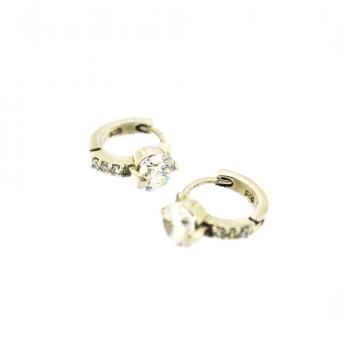 SREBRNE NAUŠNICE SA CIRKONIMA 3,08g .925, R1, RATE, POVOLJNO!