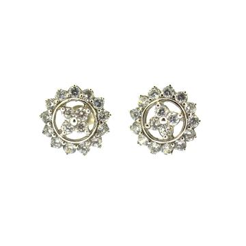 SREBRNE NAUŠNICE SA CIRKONIMA 4,20g .925, R1, RATE, POVOLJNO!