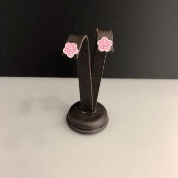 SREBRNE NAUŠNICE CVIJET SA CIRKONIMA 1,63g .925, R1, RATE, POVOLJNO!