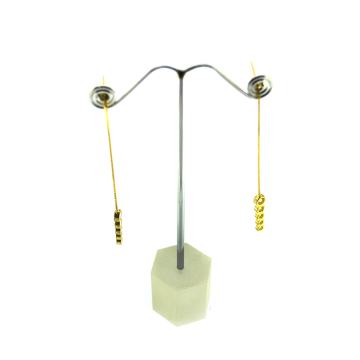 SREBRNE NAUŠNICE POZLAĆENE SA CIRKONIMA 2,64g .925, R1, RATE,POVOLJNO!