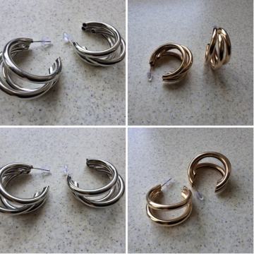 SREBRNE I ZLATNE NAUŠNICE - NOVO