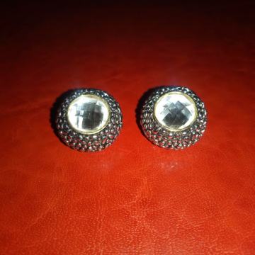 Stare bijele naušnice - BIŽUTERIJA