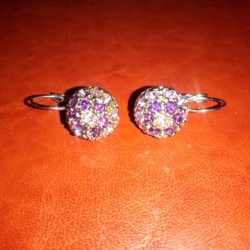 Stare ljubičaste naušnice - BIŽUTERIJA
