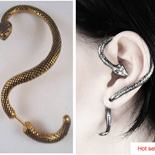 Super-EKSTRAVAGANTNA naušnica - ZMIJA (zlatna ili srebrna) - NOVA