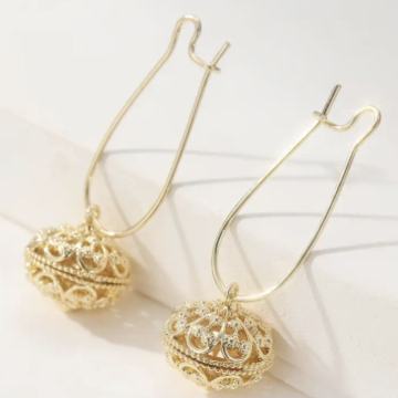 TRADICIONALNE BOJA ZLATA BOTUNI NAUŠNICE - NOVO