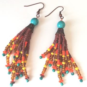 Unikatne naušnice od perlica