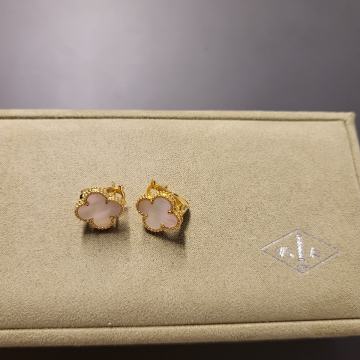 Van Cleef & Arpels Vintage Alhambra naušnice mother of pearl