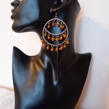 VINTAGE ETNO BOEMSKE NAUŠNICE