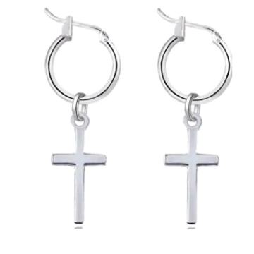 Ženske naušnice sa križem