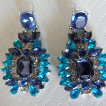 Ženske naušnice plave