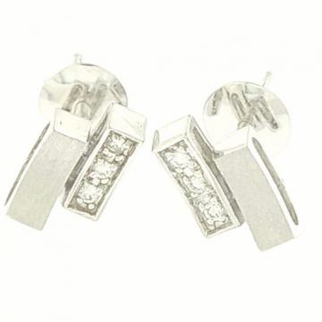 ZLATNE DIJAMANTNE NAUŠNICE 14K (585) 2,10 grama NOVO • GOLD SHOP •