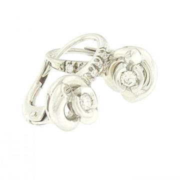 ZLATNE DIJAMANTNE NAUŠNICE 18K (750) 4,84 grama NOVO • GOLD SHOP •