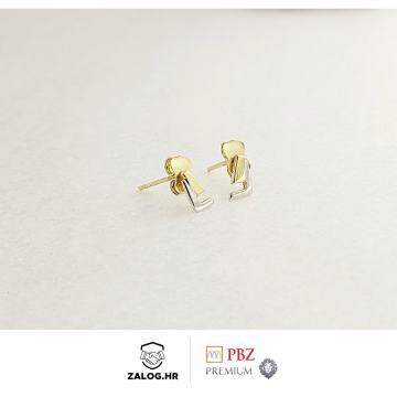 ZLATNE NAUŠNICE 14K 0,72G ***DO 24 RATE*** R1!