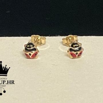 ZLATNE NAUŠNICE 14K 0,75G / R1, RATE !