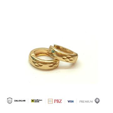 ZLATNE NAUŠNICE 14K 1.15G ***DO 24 RATE*** R1!