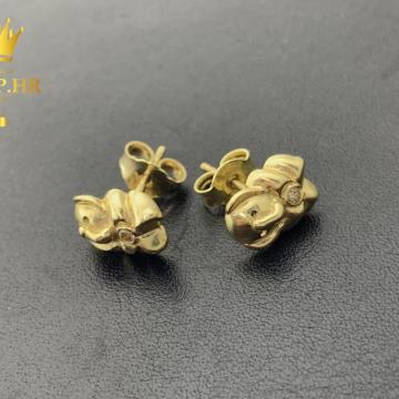 ZLATNE NAUŠNICE 14K 2,20G / R1, RATE !!