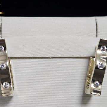 ZLATNE NAUŠNICE 14K 3.46G/ R1, RATE!