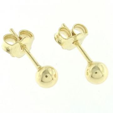 ZLATNE NAUŠNICE 14K (585) 0,91 grama NOVO • GOLD SHOP •