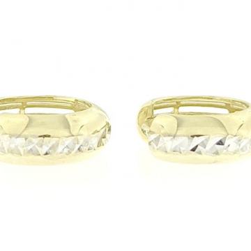 ZLATNE NAUŠNICE 14K (585) 2,10 grama NOVO • GOLD SHOP •