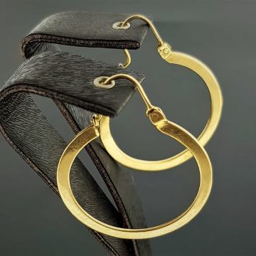 ZLATNE NAUŠNICE 14K .585 3,62G RINGOVI ***DO 24 RATE***, R1, POVOLJNO!