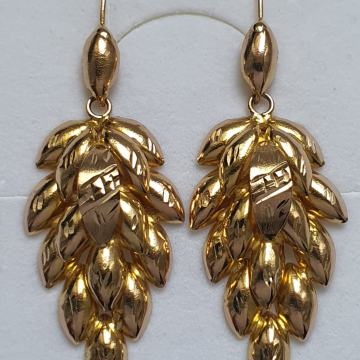 Zlatne naušnice 18 kt zlato /750 k