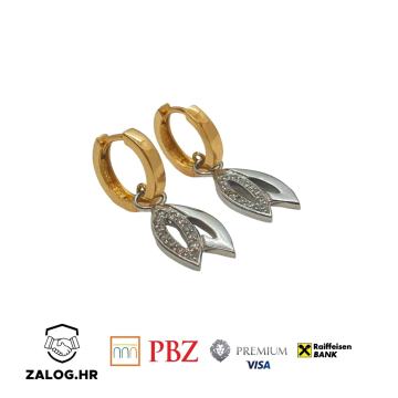 ZLATNE NAUŠNICE 3.81G 14K ***DO 24 RATE*** R1!