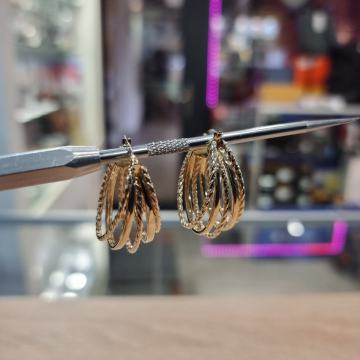 ZLATNE NAUŠNICE .585 14K 5,79G *DO 24 RATE* POVOLJNO! R1!