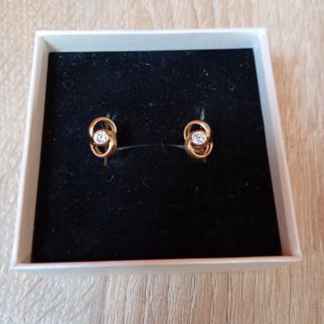 Zlatne naušnice 585