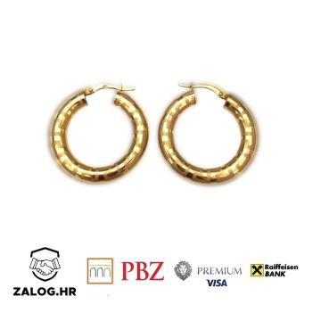 ZLATNE NAUŠNICE 6.30G 14K ***DO 24 RATE*** R1!