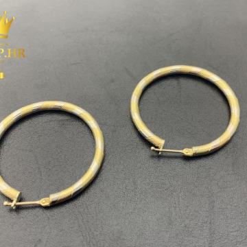 ZLATNE NAUŠNICE 7,01G (14K) / R1, RATE !