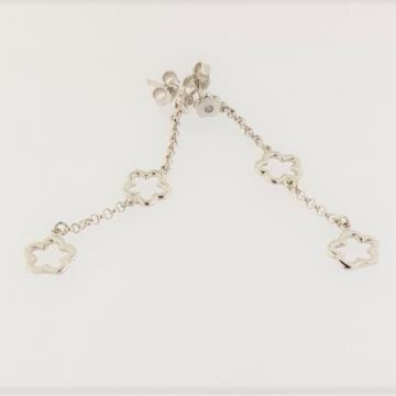 ZLATNE NAUŠNICE S CIRKONIMA 14K (585) 3,00 grama NOVO • GOLD SHOP •