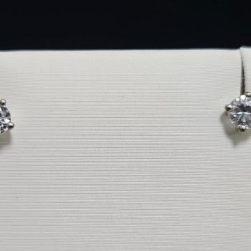 ZLATNE NAUŠNICE S DIJAMANTIMA 0.52ct 14K / R1, RATE!