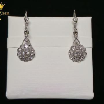 ZLATNE NAUŠNICE S DIJAMANTIMA 1,40ct / R1, RATE !