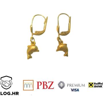 ZLATNE NAUŠNICE DUPINI 14K 1,61G ***DO 24 RATE*** R1!