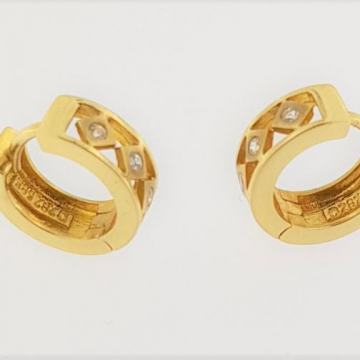 ZLATNE NAUŠNICE MALI RINGOVI 14K (585) 3,51 grama NOVO • GOLD SHOP •