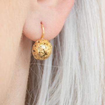 ZLATNE NAUŠNICE ŠIBENSKI BOTUNI 14K (585) 2,04g NOVO • GOLD SHOP •