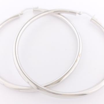 ZLATNE NAUŠNICE VELIKI RINGOVI 14K (585) 4,06 grama NOVO • GOLD SHOP •