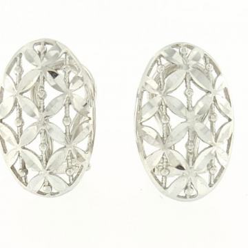 ZLATNE POLUVISEĆE NAUŠNICE 18K (750) 3,47 grama NOVO • GOLD SHOP •