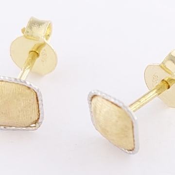 ZLATNE ŠTIFT NAUŠNICE 14K (585) 1,23 grama NOVO • GOLD SHOP •