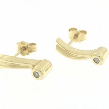 ZLATNE ŠTIFT NAUŠNICE 14K (585) 3,20 grama NOVO • GOLD SHOP •