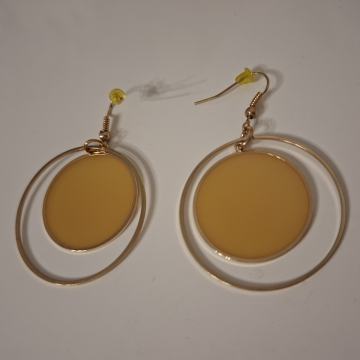 ZLATNO ŽUTE NAUŠNICE - NOVO