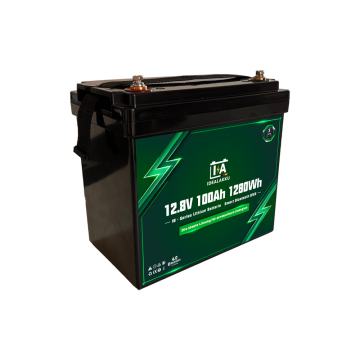 Idealakku IB-12V 100 Ah MINI LiFePO4 akumulator s Bluetoothom