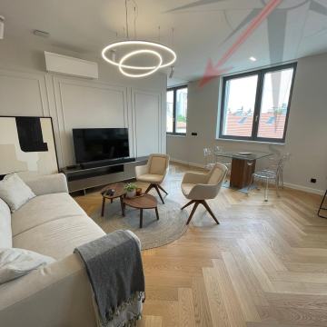 3-soban luksuzan stan, Donji Grad, Centar, Britanac, 83m2, novogradnja