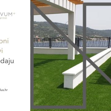 3-sobni stan s 2 GPM i krovnom terasom, Strožanac