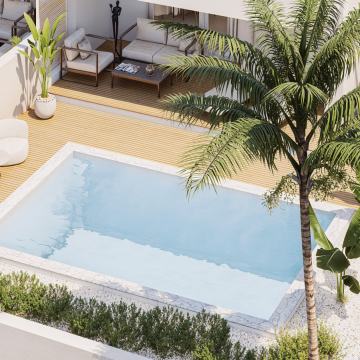 Apartman s bazenom (vlastiti veliki vrt i bazen)