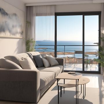 DIKLO- 2soban stan s pogledom na more